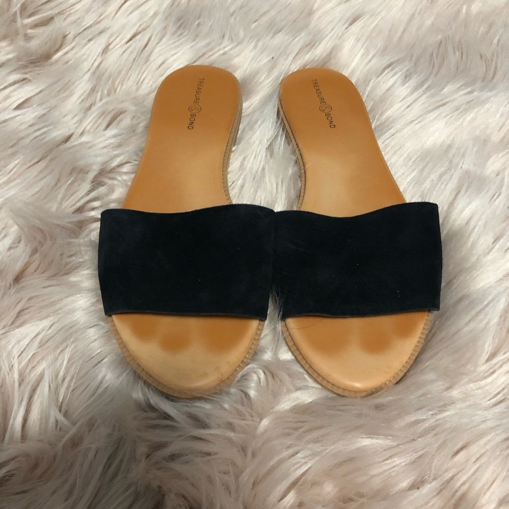 Treasure & Bond Suede Slides
